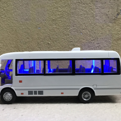 Mô hình xe Khách TOYOTA COASTER tỷ lệ 1:24