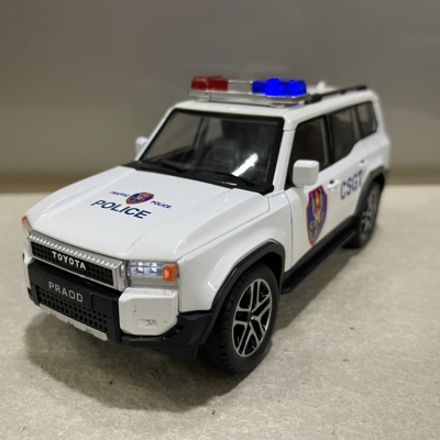 ​Mô hình xe land Cruiser PRADO LC250 CSGT tỷ lệ 1:24