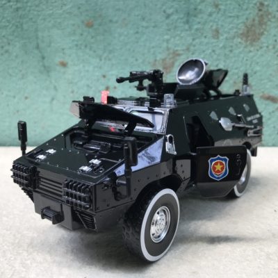 Mô hình xe Police Cảnh sát cơ động tỷ lệ 1:24