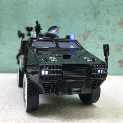 Mô hình xe Police Cảnh sát cơ động tỷ lệ 1:24
