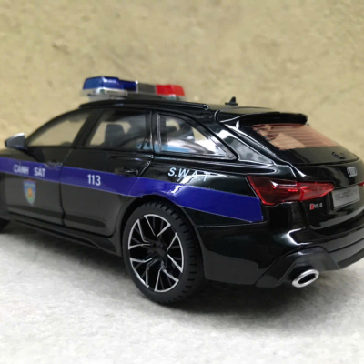 Mô hình xe Police CSCĐ 113 Audi RS6 tỷ lệ 1:24