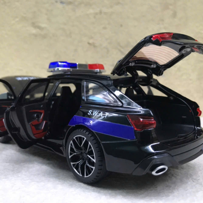 Mô hình xe Police CSCĐ 113 Audi RS6 tỷ lệ 1:24