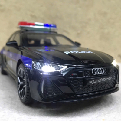 Mô hình xe Police CSCĐ 113 Audi RS6 tỷ lệ 1:24