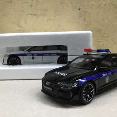 Mô hình xe Police CSCĐ 113 Audi RS6 tỷ lệ 1:24