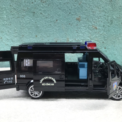 Mô hình xe Police CSCĐ Printer tỷ lệ 1:24