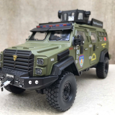 ​Mô hình xe Police CSCĐ VN Sabretooth tiger tỷ lệ 1:24