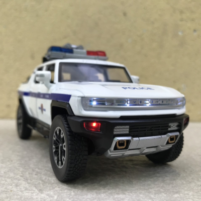 Mô hình xe Police CSGT HUMMER PICKUP tỷ lệ 1:32