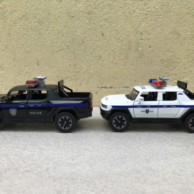 Mô hình xe Police CSGT HUMMER PICKUP tỷ lệ 1:32