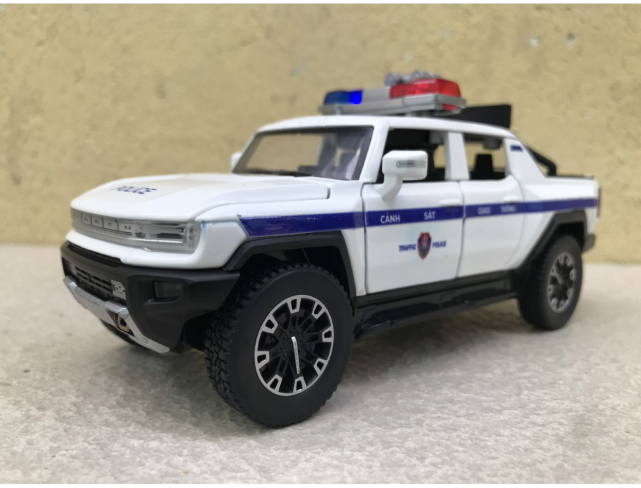 Mô hình xe Police CSGT HUMMER PICKUP tỷ lệ 1:32 Mô hình xe Police CSGT HUMMER PICKUP tỷ lệ 1:32