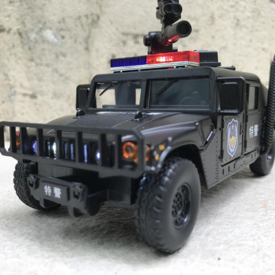 Mô hình xe Police Humvee tỷ lệ 1:32