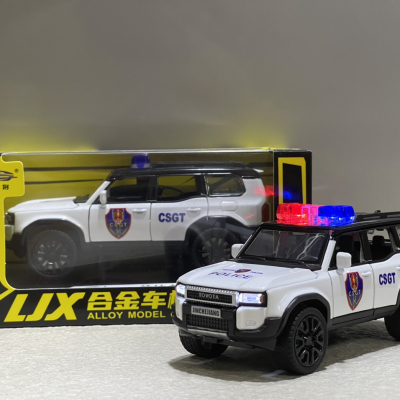 ​Mô hình xe Police Landcruiser Prado-LC250 CSGT VN 1:32