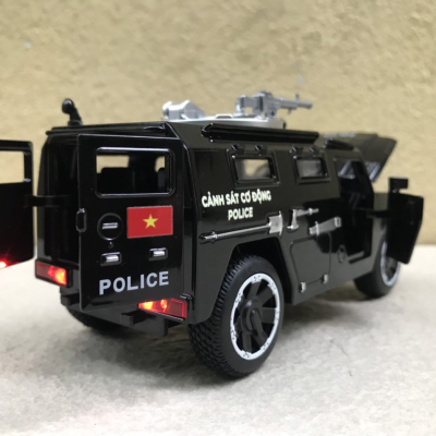 Mô hình xe Cảnh Sát​ Tiger CSCĐ Đặt nhiệm  tỷ lệ 1:32