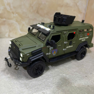 ​Mô hình xe Police Tiger Sabretooth CSCĐ  tỷ lệ 1:32