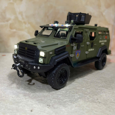 ​Mô hình xe Police Tiger Sabretooth CSCĐ  tỷ lệ 1:32