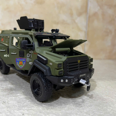 ​Mô hình xe Police Tiger Sabretooth CSCĐ  tỷ lệ 1:32