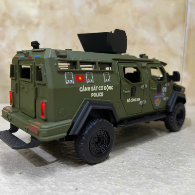 ​Mô hình xe Police Tiger Sabretooth CSCĐ  tỷ lệ 1:32