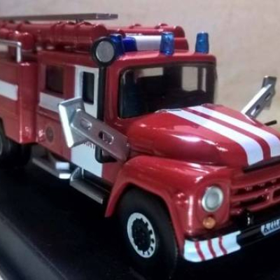 Đồ chơi mô hình xe CỨU HỎA (liên Xô) - ZIL 130  (1964) - 1:57