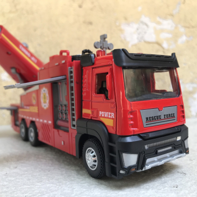 ​Mô hình xe Tải cứu Hoả phun sương tỷ lệ 1:32