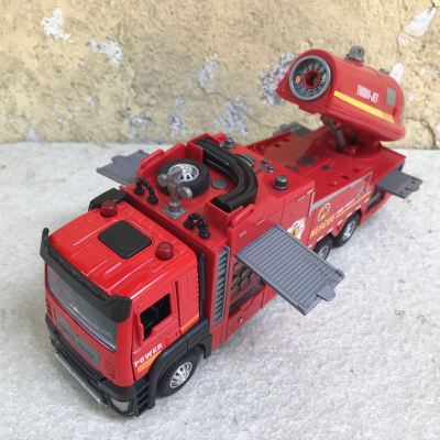 ​Mô hình xe Tải cứu Hoả phun sương tỷ lệ 1:32