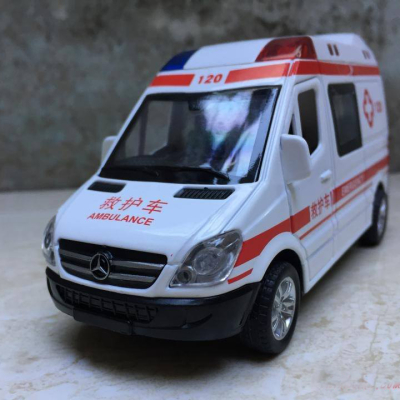 Mô hinh Ô Tô xe  Cứu thương Mercedes tỷ lệ 1:32