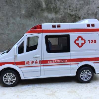 Mô hinh Ô Tô xe  Cứu thương Mercedes tỷ lệ 1:32