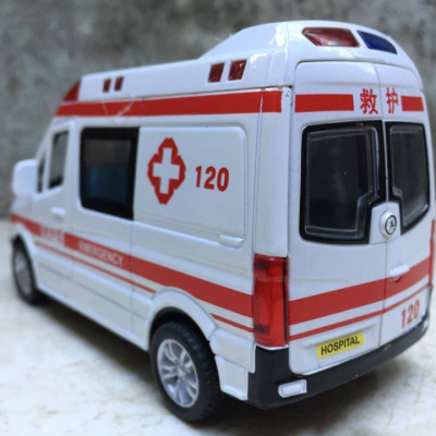 Mô hinh Ô Tô xe  Cứu thương Mercedes tỷ lệ 1:32
