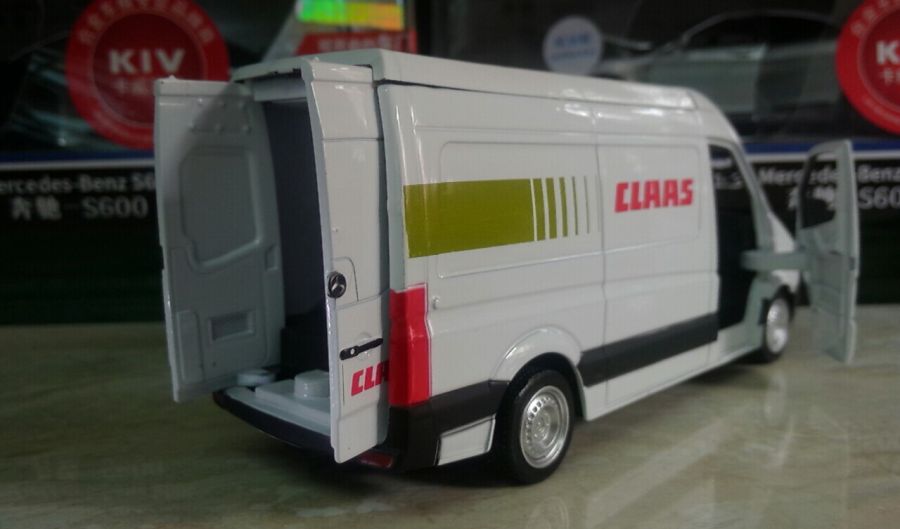 Đồ chơi mô hình xe Ô Tô MERCEDES Dịch vụ CLAAS - 1:36