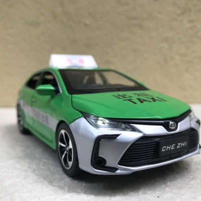 Mô hình xe ô tô Taxi TOYOTA Corolla 2021 tỷ lệ 1:32