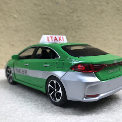 Mô hình xe ô tô Taxi TOYOTA Corolla 2021 tỷ lệ 1:32