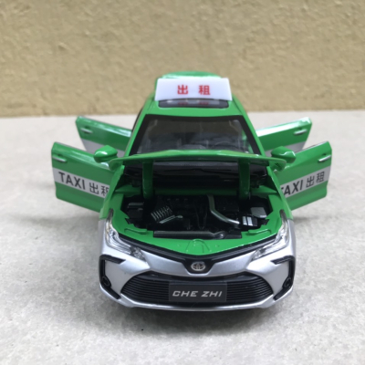 Mô hình xe ô tô Taxi TOYOTA Corolla 2021 tỷ lệ 1:32