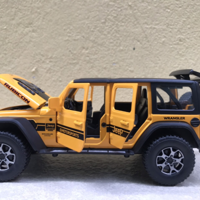 Mô hình xe JEEP RUBICON Wrangler 4X4  tỷ lệ 1:24