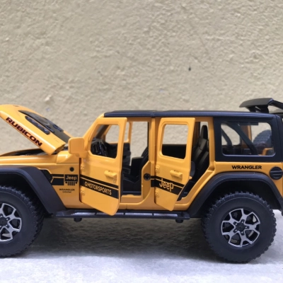 Mô hình xe JEEP RUBICON Wrangler 4X4  tỷ lệ 1:24