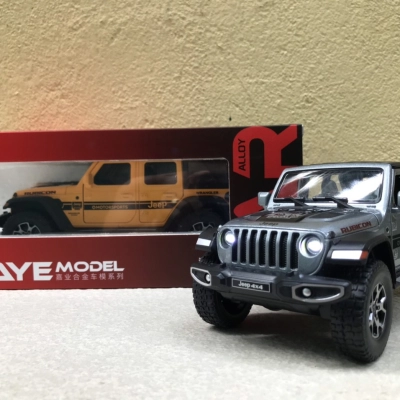 Mô hình xe JEEP RUBICON Wrangler 4X4  tỷ lệ 1:24