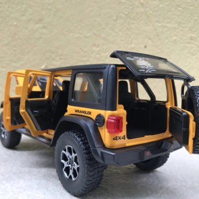 Mô hình xe JEEP RUBICON Wrangler 4X4  tỷ lệ 1:24