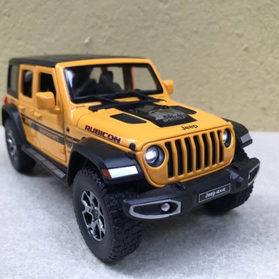 Mô hình xe JEEP RUBICON Wrangler 4X4  tỷ lệ 1:24