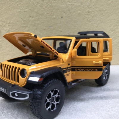 Mô hình xe JEEP RUBICON Wrangler 4X4  tỷ lệ 1:24