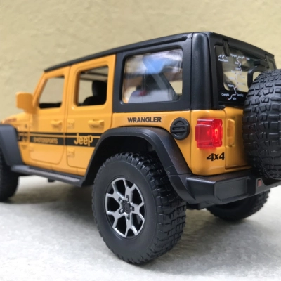 Mô hình xe JEEP RUBICON Wrangler 4X4  tỷ lệ 1:24