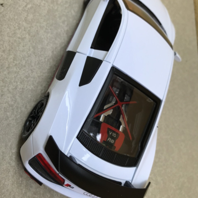 Mô hình xe ô tô  AUDI R8-V10 Plus tỷ lệ 1:24