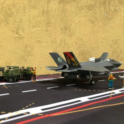 Mô hình đường băng máy bay  tỷ lệ 1:200