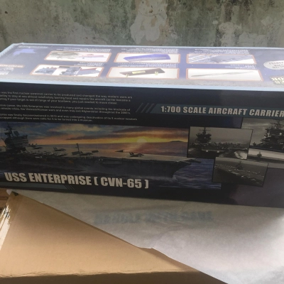 Mô hình quân sự Tàu Sân bay ENTERPRISE CVN-65 tỷ lệ 1:700