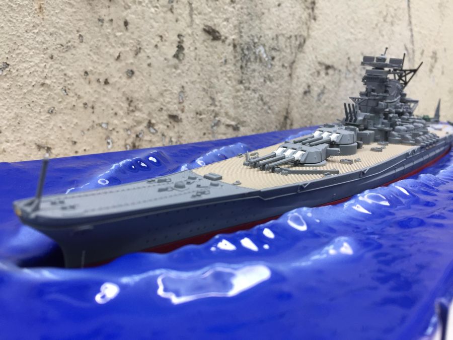 Mô Hình Kim Loại Lắp Ráp 3D Piececool Thiết Giáp Hạm Yamato Battleship   MP462  ArtPuzzlevn