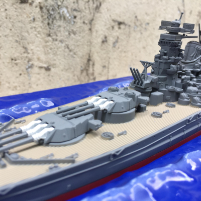 Mô hình quân sự Tàu Thiết giáp Hạm YAMATO tỷ lệ 1:700