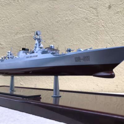 Mô hình Tàu khu trục ĐINH TIÊN HOÀNG HQ-011 tỷ lệ 1:400
