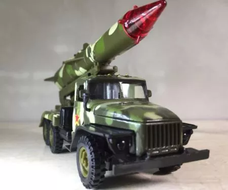 Mô hình đồ chơi quân sự xe Tên lửa SAM2 -1:43