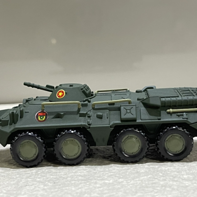 ​Mô hình quân sự xe Bọc thép PTR-80 tỷ lệ 1:72 đã sơn hoàn thành