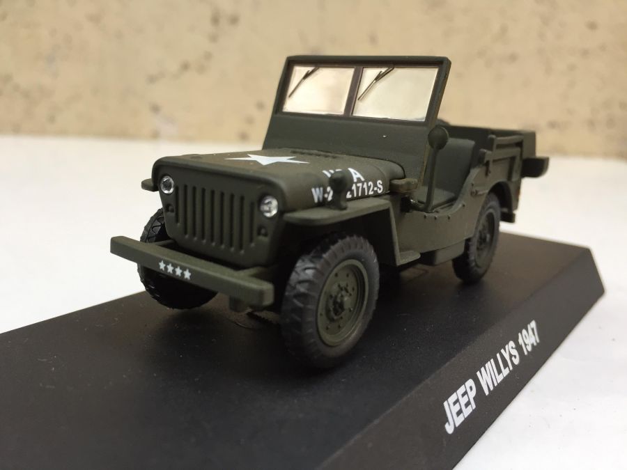 ​Mô hình quân sự xe Jeep Willy 1947 tỷ lệ 1:43
