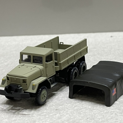 ​Mô hình quân sự xe Tải M35 Nhựa - Sơn Camo tỷ lệ  1:72