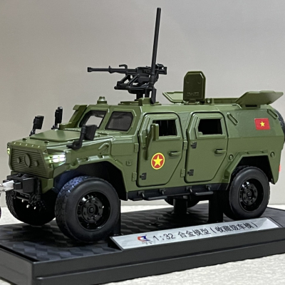 ​Mô hình xe Cảnh Sát Cơ Động M-TERRAIN Dongfeng tỷ lệ 1:32