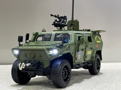 ​Mô hình xe Cảnh Sát Cơ Động M-TERRAIN Dongfeng tỷ lệ 1:32