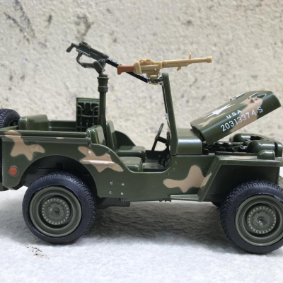 Mô hình xe Jeep Willy 1947 tỷ lệ 1:32